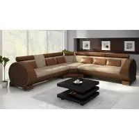 AEA Ecksofa VIGO Sofa + USB Eckgarnitur Ledersofa Leder LT01 Eckcouch