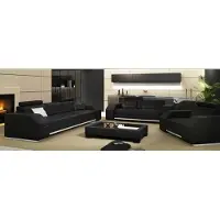 AEA Canapé en cuir avec USB Canapé 3+2+1 cuir Canapé rembourré siège Designer Garniture