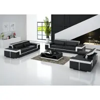 AEA Sofagarnitur 3+2 Sitzer Leder Sofa Couch Polster Garnitur Sofagarnitur Moderne