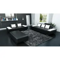 Xl Moebel Gmbh Sofagarnitur Ledersofa 3+2 mit USB Polster Sofa Set Garnitur Hocker Sofas -2719A