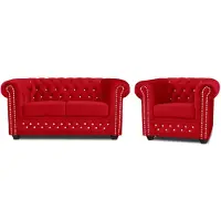 AEA Sofagarnitur 3+1 Sitzer Sofas Couch Polster Blaue Klassische Couchen Garnitur