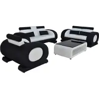 AEA Sofa mit USB Leder Sitz 3+2+1 Komplett Set Garnitur Designer Moderne Polster