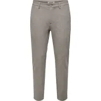 Only & Sons Pantalon chino 'ONSMark' gris chiné