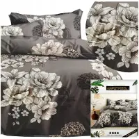Łóżkoholicy DALWIN Ensemble Literie Satin Coton 200x220 Motif Floral