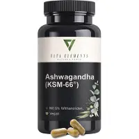 IK-Handelsgruppe Vita Elements Ashwagandha 180 Gélules Withanolides Complément Alimentaire