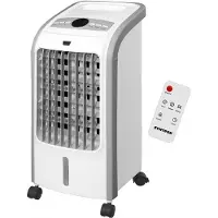 Syntrox Germany Rafraichisseur D'air 4 En 1 De 4l Avec Minuterie 80w Blanc Gris