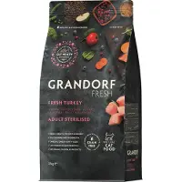 GRANDORF Fresh Sterilised Adult - Dinde - 2 kg