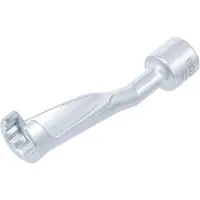 Bgs Clé spéciale pour tuyau d'injecteur pour BMW, Opel 2.5TD, Mercedes-Benz 12,5 mm (1/2") 17 mm