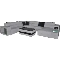 Xl Moebel Gmbh Ecksofa Eckgarnitur Eckcouch Sofa Couch Polster Wohnlandschaft Tisch LED USB