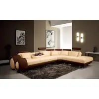 AEA Ecksofa Sofa Couch Polster Wohnlandschaft Leder Sofas Garnitur L-Form jvmoebel