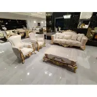 Xl Moebel Gmbh Sofagarnitur 3+1 Sitzer Sofa Set Komplett Textil Holz Wohnzimmer Luxus Sofa