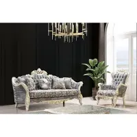 AEA Ensemble de canapés 3+1 places Salon Canapé Fauteuil Canapé Nouveau