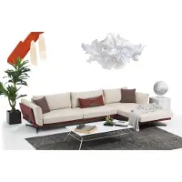 Xl Moebel Gmbh Ecksofa L-Form Beige Modern Stoff Design Wohnzimmer Sofa Polyester