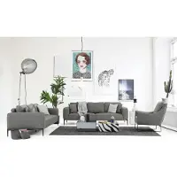 Xl Moebel Gmbh Sofagarnitur 431 Sitzer Sofa Modern Stoff Set Grau Gruppe Wohnzimmer