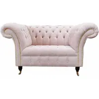 Xl Moebel Gmbh Sessel Polster Sofa Textil Chesterfield Couchen 1 Sitzer Einsitzer Rosa