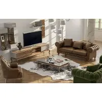 Xl Moebel Gmbh Braune Chesterfield Luxus Sofagarnitur Moderner Dreisitzer Sessel Textil