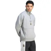 Adidas Juventus Eqt Half Zip Sweatshirt Gris M Homme
