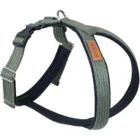 Amiplay Harnais réglable pour chien COTTONE GUARD SOFT kaki taille S, M, L, XL, XXL Taille : M - 34x49-59 cm