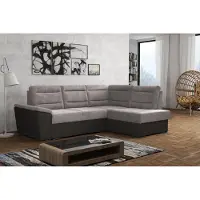 AEA Canapé-lit Relax siège Meuble Salon Canapé Canapé d'angle en L Coussin Nouveau