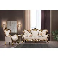 Xl Moebel Gmbh Königliches Sofa Set 3+1 Sitzer Sofa Sessel Klassischer Design Luxus Wohnzimmer