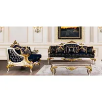 Xl Moebel Gmbh Luxus Sofagarnitur 3+3 Sitz Sofas Sessel Set Garnitur Stil Barock 2tlg Klassisch
