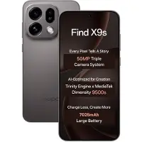 OPPO Smartphone Find X9S 5G - 512 Go - Gris Foncé