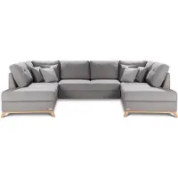 Xl Moebel Gmbh Wohnlandschaft Ecksofa Stoff U-Form Bettfunktion Couch Design Polster Textil Eck