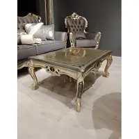 Xl Moebel Gmbh Klassischer Couchtisch Wohnzimmer Möbel edlem Couchtisch Gold