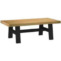 vidaXL Table basse NOAIN pieds en forme de A 120x60x40 cm pin massif