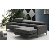 AEA Design Coussin Salon Moderne Luxe Coin Textile Bois Canapé en L alfitalia