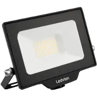 LEDVION Projecteur LED extérieur , 20W, étanche IP65, 6000K, 2200lm