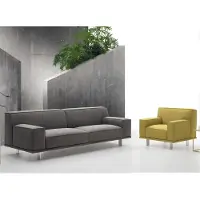 AEA Ensemble de canapés 3+1 places Textil Relax Set Design Canapés Coussins Canapés alfitalia