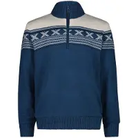 CMP Pull en tricot à col zippé