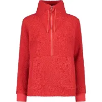 CMP 32p3806 Half Zip Sweatshirt Rouge 2XS Femme
