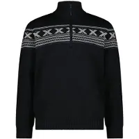 CMP 7h87510 Half Zip Sweater Noir 3XL Homme