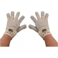Bgs Gants de travail cuir, rembourrés taille 10,5 (10.5)
