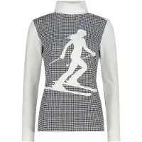 CMP Pull imprimé à col montant femme Softech