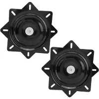 Merkloos Siège pivotant pour tabouret de bar, lot de 2