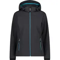 CMP Veste imperméable à capuche zippée femme