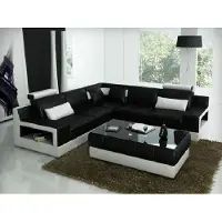 AEA CANAPE EN CUIR USB COUCH FONCTION LIT GARNITURE SALLE DE SEJOUR POLSTER sur mesure