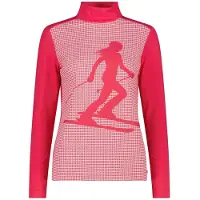 CMP Pull imprimé à col montant femme Softech