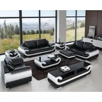 AEA Sofagarnitur 321 Sitzer Wohnlandschaft Modernes Sofa Ledersofa Designer Sofa