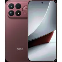 Xiaomi Poco F9 Ultra (512 Go, Cerise noire, 6.90", Double SIM, 5G), Téléphone portable, Rouge