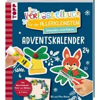 Frech Verlag GmbH Le livre d'activités pour créer des calendriers de l'Avent pour les tout-petits. Découpage et collage. Couronne de porte