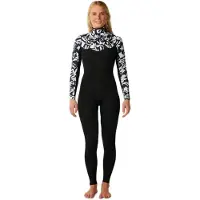 Rip Curl Combinaison En Néoprène à Manches Longues Et Fermeture éclair Sur La Poitrine Pour Femme Dawn Patrol Pro 4/3 Mm