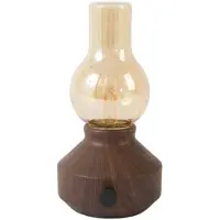 Light & Living Lampe de table Zeny Bois sur batterie