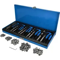 BRILLIANT TOOLS Kit de réparation de filetage 146 pièces - BT541150