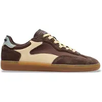 HOFF pour femme. 22619406 Baskets en cuir Park, marron (36), Plat, Lacets, Casuel