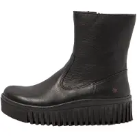 Art pour femme. 115311201003_001 Bottines en cuir 1531 Brighton noir (37), 3 à 5 cm, Lacets, Fermeture éclair, Casuel