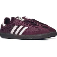 Adidas Baskets basses 'Samba' lie de vin / blanc cassé